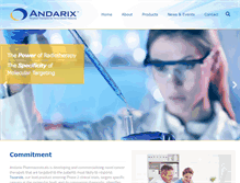 Tablet Screenshot of andarix.com